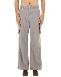 Our Legacy - Relaxed Fit Cargo Pants With Wide Legs - Lyst