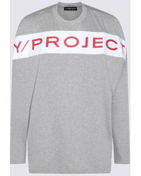 Y. Project - Cotton T-Shirt - Lyst