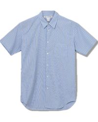 Comme des Garçons - Classic Fit Stripe Short Sleeve Shirt - Lyst