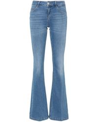 Liu Jo - Flared Design Jeans - Lyst