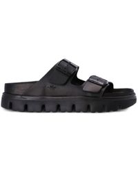 Birkenstock - Arizona Leather Sandals With Two Buckle Straps - Lyst