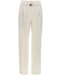 Brunello Cucinelli - With Front Pleats Pants - Lyst