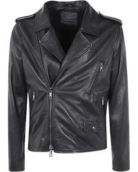 Giorgio Brato - Eco Sheepskin Biker Jacket - Lyst