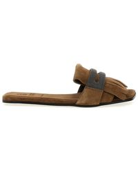 Brunello Cucinelli - Monile Sandal - Lyst