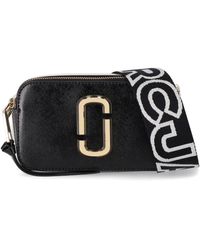 Marc Jacobs - The Snapshot Black Multi Leather Camera Bag - Lyst
