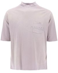 Maison Margiela - Handwritten Logo T-Shirt With Written Text - Lyst