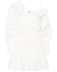 Self-Portrait - Cotton Mini Dress - Lyst
