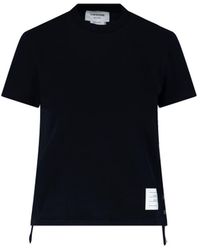 Thom Browne - Rwb Cotton T-Shirt - Lyst