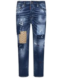 DSquared² - Medium Worn Out Booty Wash Bro Jeans - Lyst