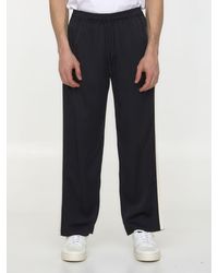 Saint Laurent - Embroidered joggers - Lyst