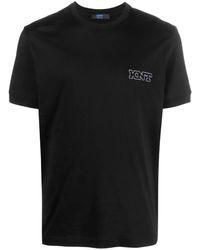 Kiton - T-Shirt With Embroidery - Lyst