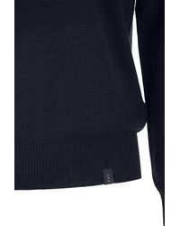 Fay - Wool Crew-Neck Pullover - Lyst