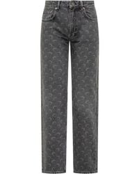 Marine Serre - Jeans Moon All Over - Lyst