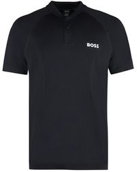 BOSS - X Matteo Berrettini - Technical Fabric Polo Shirt - Lyst