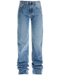 The Attico - Extra Long Denim Jeans For Tall Individuals - Lyst