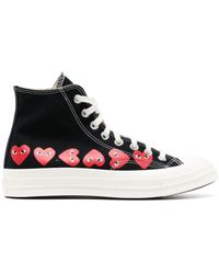 COMME DES GARÇONS PLAY - Multi Red Heart Chuck Taylor All Star '70 High Sneakers - Lyst