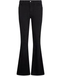 Liu Jo - Long Slim Flared Jeans - Lyst
