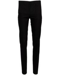 Givenchy - High-waisted Straight Leg Pants - Lyst