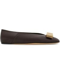 Ferragamo - Vara Bow Ballerinas Shoes - Lyst