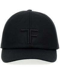 Tom Ford - Logo Embroidery Cap Hats - Lyst
