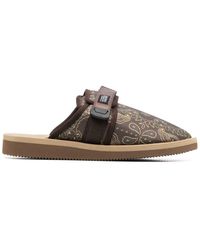 Suicoke - Paisley-print Touch-strap Slippers - Lyst