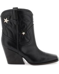 Stella McCartney - Cloudy Alter Mat Star Embroidery Cowboy Boots - Lyst