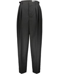 Lemaire - Pleated Tampered Pant Clothing - Lyst