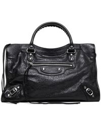 Balenciaga - City Medium Leather Handbag - Lyst