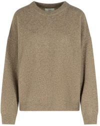 Loulou de Saison - Melange Ash Wool Blend Sweater - Lyst
