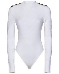 Balmain - Paris Bodysuit - Lyst