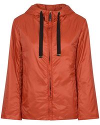 Max Mara - Hooded Short Down Jacket - Lyst