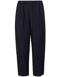Apuntob - Cotton And Wool Blend Trousers - Lyst
