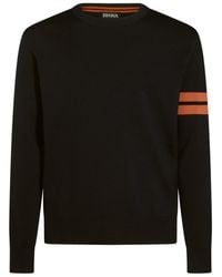 ZEGNA - Cotton Knitwear - Lyst
