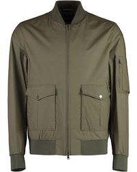 Herno - Cotton Bomber Jacket - Lyst