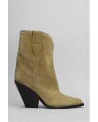 Isabel Marant - Leyane High Heels Ankle Boots - Lyst