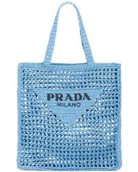 Prada Beach bag tote and straw bags for Women | Online Sale up to 23% off |  Lyst