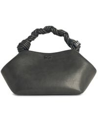 Ganni - 'Bou' Small Leather Blend Bag - Lyst
