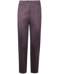 Pleats Please Issey Miyake - "Monthly Colors: July" Pants - Lyst