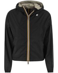 K-Way - Laurette Plus - Reversible Hooded Jacket - Lyst