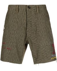President's - Camouflage Print Shorts - Lyst