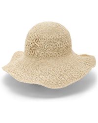 Ruslan Baginskiy - Straw Hat With Front Embroidered Logo - Lyst