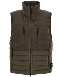 Stone Island - 'Seamless Tunnel Nylon Down-Tc' Vest - Lyst