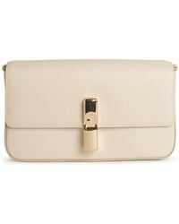 Furla - 'Iris' Small Cream Leather Crossbody Bag - Lyst