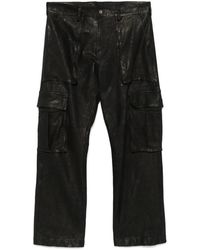 SANTORO - Leather Pants - Lyst