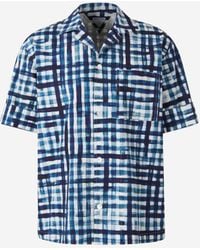 Bottega Veneta - Checkered Pattern Shirt, - Lyst