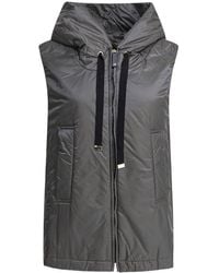 Max Mara - Hooded Padded Vest - Lyst