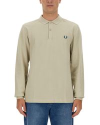 Fred Perry - Polo With Logo Embroidery - Lyst
