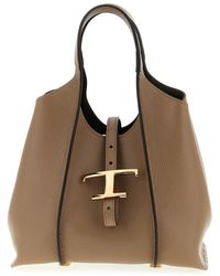 Tod's - 'T Timeless' Mini Handbag - Lyst