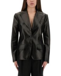 Tom Ford - Leather Jacket With Spear Lapels - Lyst