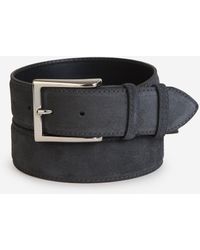 Bontoni - Suede Leather Belt - Lyst